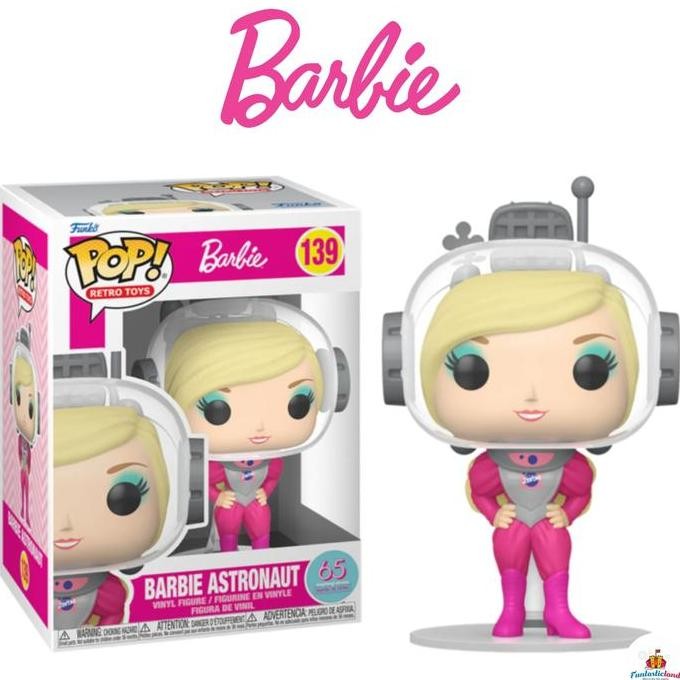 Funko POP Retro Toys Barbie 65th Anniversary - Astronaut Barbie #139