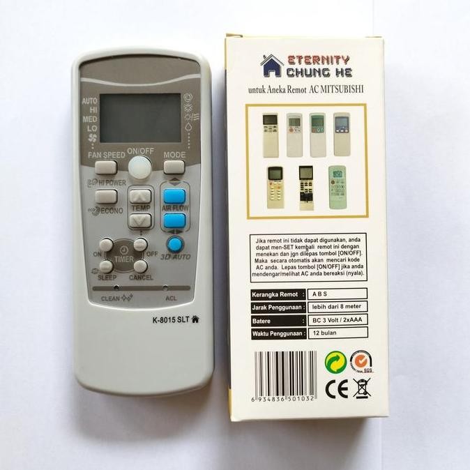 REMOT REMOTE AC MITSUBISHI MULTI / UNIVERSAL CHE