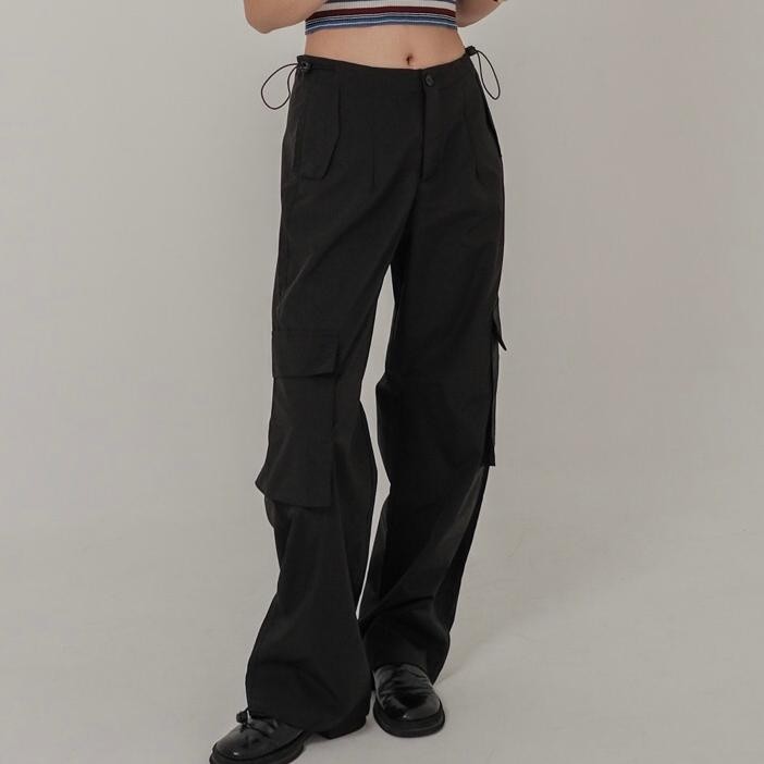 Blossomthebrand Cargo Pants Unisex Y2K Celana Cargo
