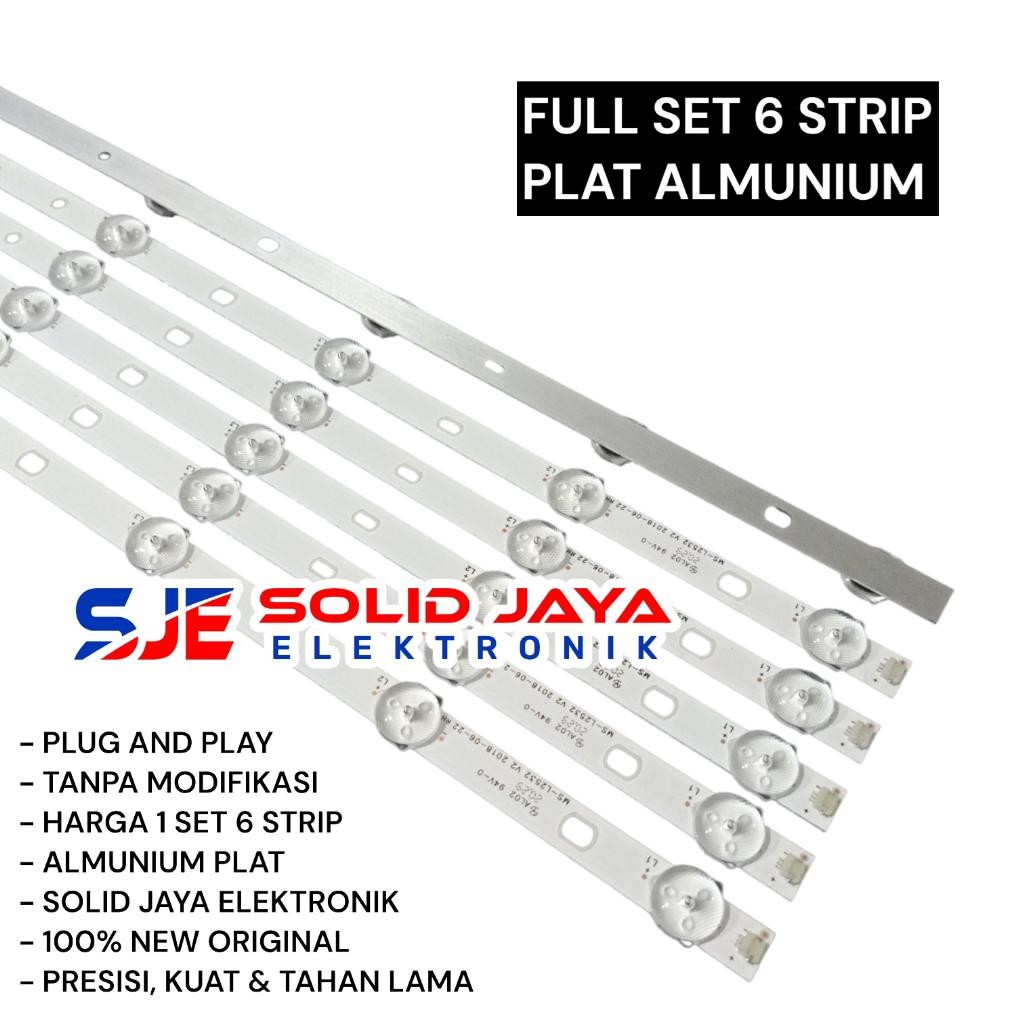 Backlight Tv Led Polytron 43 Inc Pld 43B150 43D150 43T150 43Bs153 43Ts153 Pld43B150 Pld43D150 Pld43T