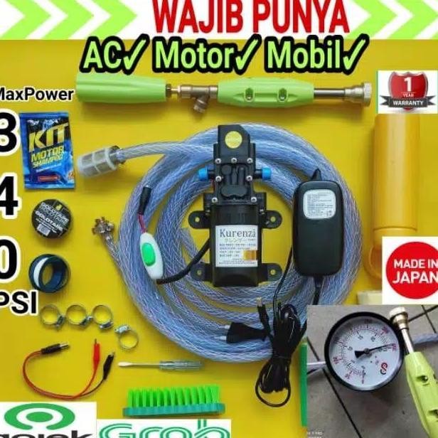 TERBARU - 160psi alat cuci motor mobil ac jet cleaner 100Watt