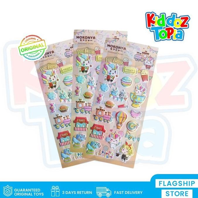 

Adinata Mokonya Embossed Stickers 2350-6170 - Sticker