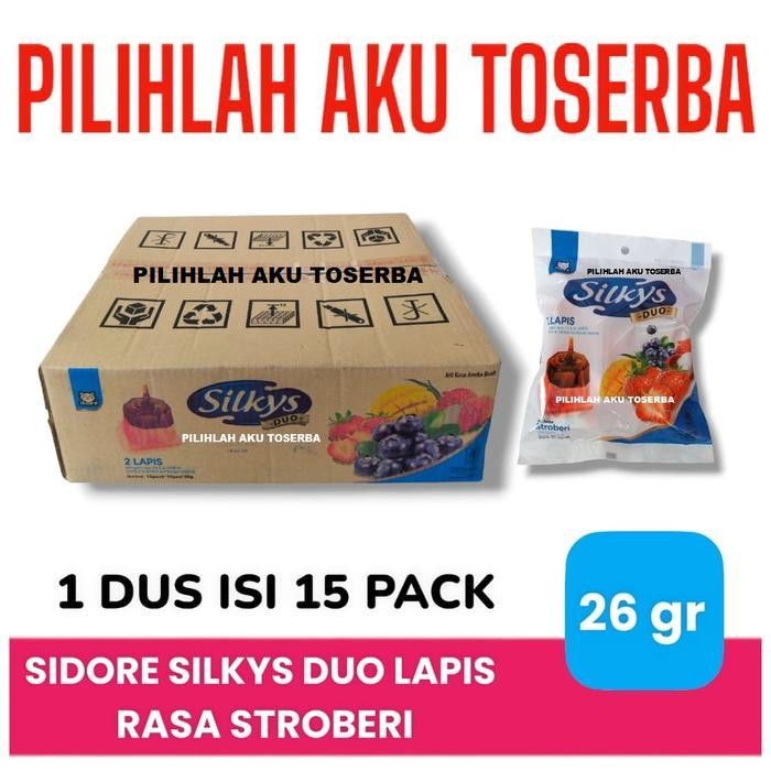 

Jelly Silkys Duo Lapis Strawberry Isi 10 Pcs - ( Harga 1 Dus ) Termurah Best Quality 100% Original