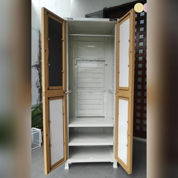 Lemari PLastik Napolly Jumbo Gantungan CABRO G88 WGC