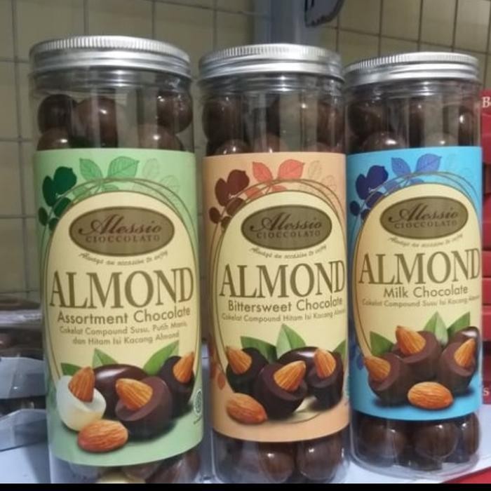 

Coklat Alessio Akmond Jar 380Gr Termurah Best Quality 100% Original
