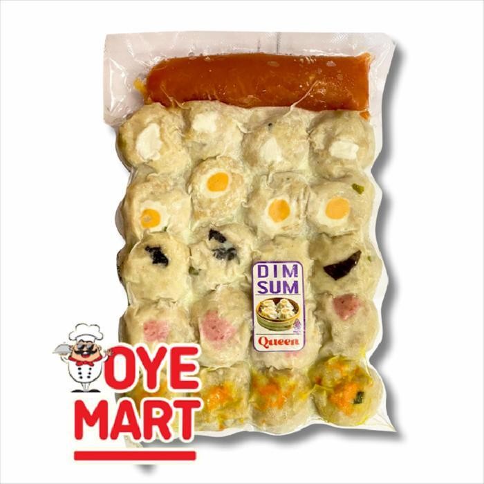 

Queen Siomay Dimsum Ayam 950Gr Isi 20 / Siomay Bandung Homemade Halal Terbaru Best Quality 100% Original
