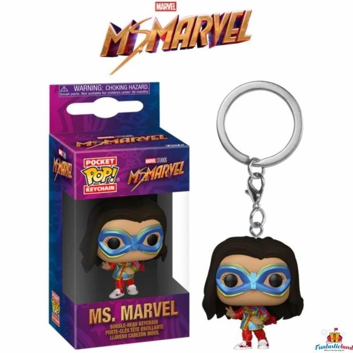Original Funko Pocket POP Keychain Ms. Marvel - Ms.Marvel