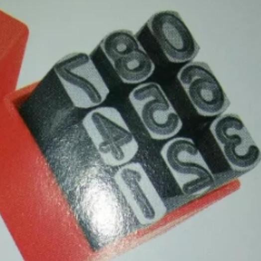 

Bst Ready Angka Ketok Set Tjap Mata 6 Mm Stamp Punch Pigure 0 - 9 Best Seller