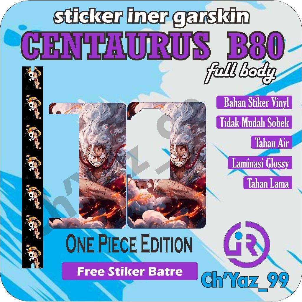 

[COD] Garskin Stiker Kin One Label Custom Presisi Terlaris