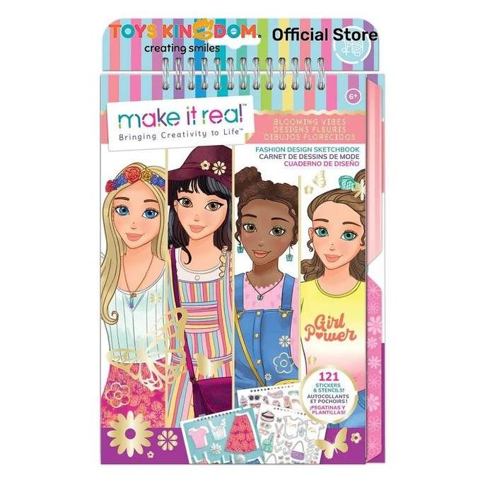 

Promo MAKE IT REAL BLOOMIN VIBES SKETCHBOOK 3209 COD