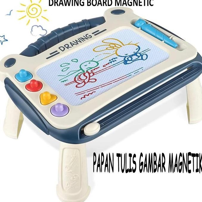 

Promo Papan Tulis Warna Magnetik Ajaib Bisa Dihapus Meja Gambar Anak Belajar COD