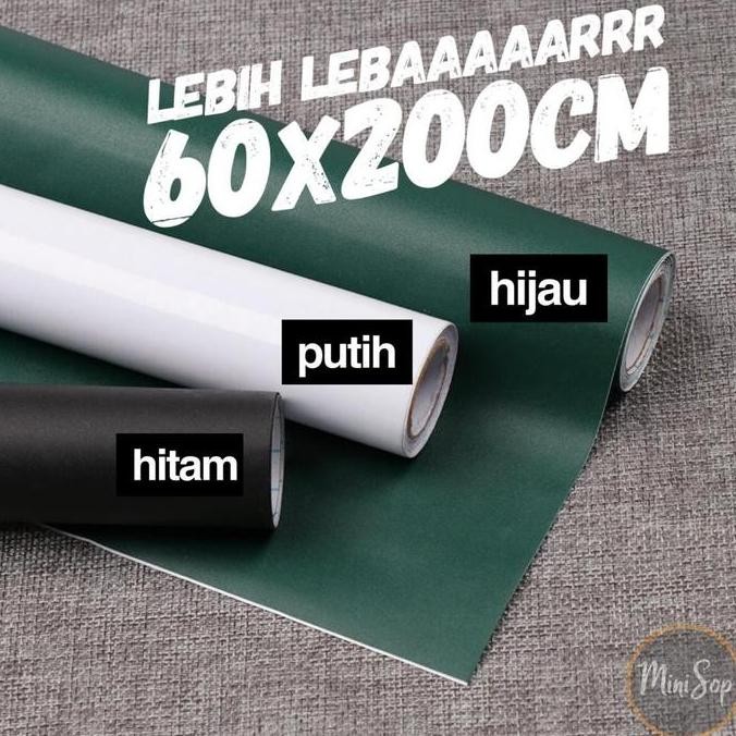 

Promo TERLARIS 2021 Papan Tulis Hitam Stiker Mainan Anak Blackboard Sticker toys COD