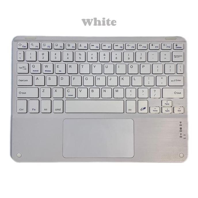 Wireless Bluetooth Keyboard With Touchpad For iPad Tablet Hp Keyboard Universal For Android IOS Pc L