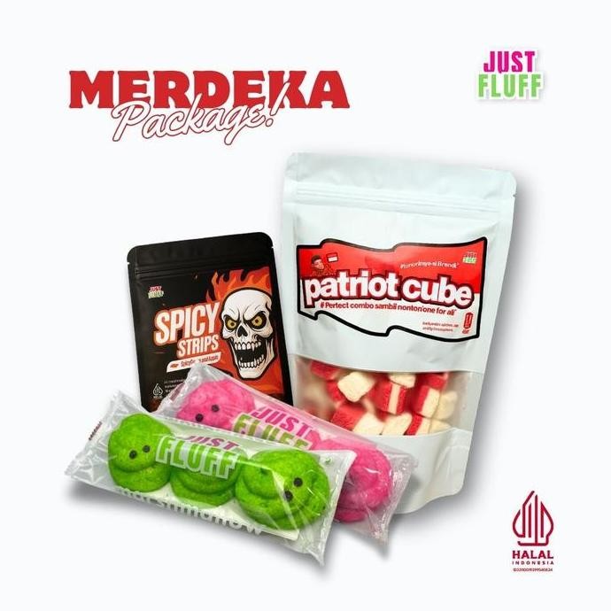 

[SPECIAL MERDEKA PACKAGE] MARSHMALLOW JUSTFLUFF [HALAL]
