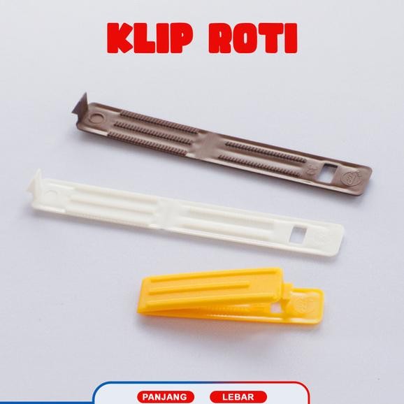 Klip Roti Penjepit Plastik 1Pcs Bread Clip Jepit Plastik Klip Roti Tawar