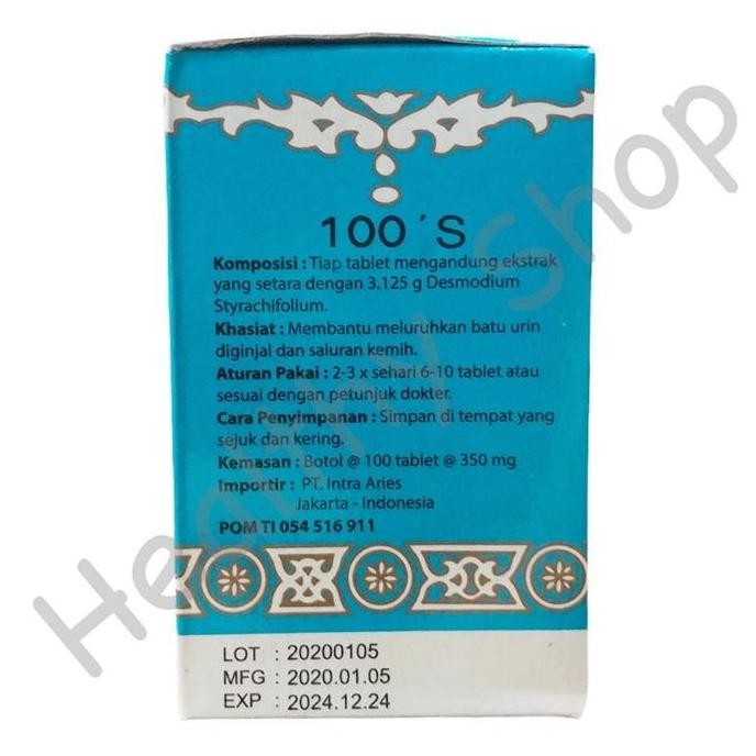 Shi Lin Tong Tablet (Untuk Batu Ginjal)