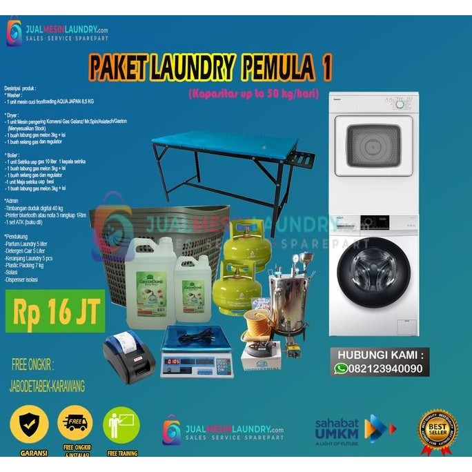 paket usaha laundry kiloan murah
