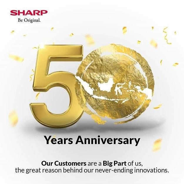 Ac Sharp 1/2Pk -Ah-A5Zcy -Turbo Cool - Hemat Listrik + Pasang