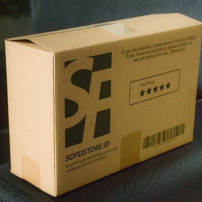 Kotak kardus atau karton sepatu sebagai box penyimpanan sepatu