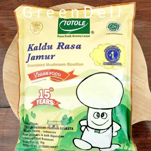 

Kaldu Jamur Totole Mushroom Seasoning Vegan Food 1 Kg