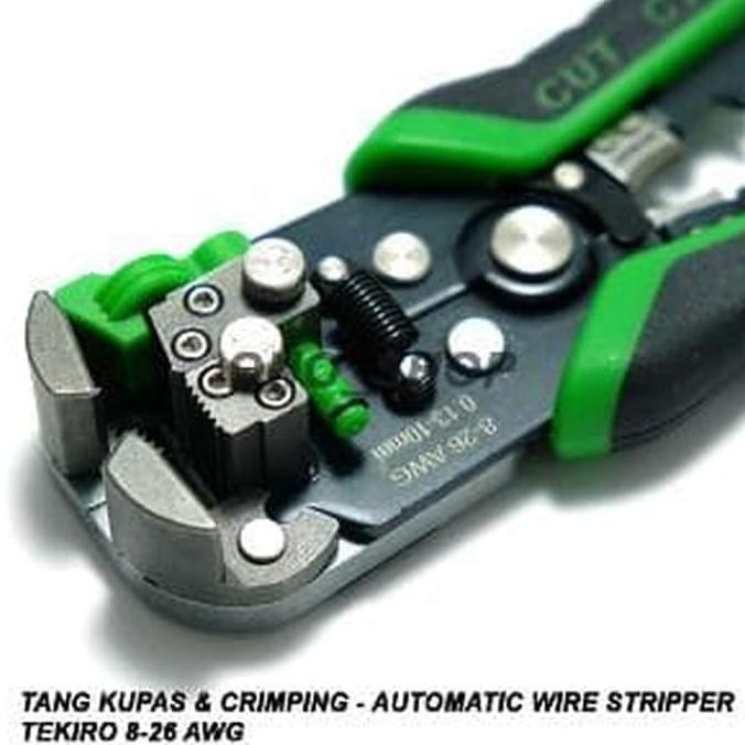 TEKIRO Tang Kupas Kabel Otomatis Tang Crimping