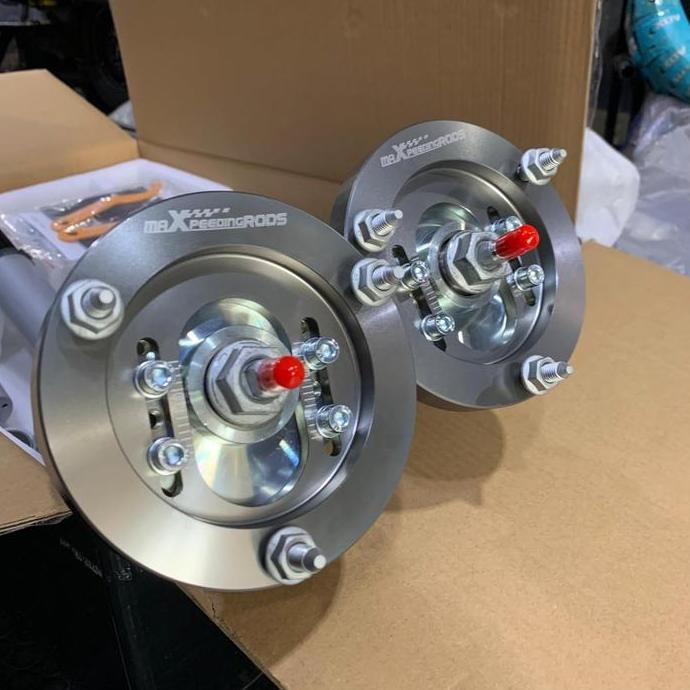 R Coilover Bmw E46 Maxpeedingrods Adjustable 24 Click Gray