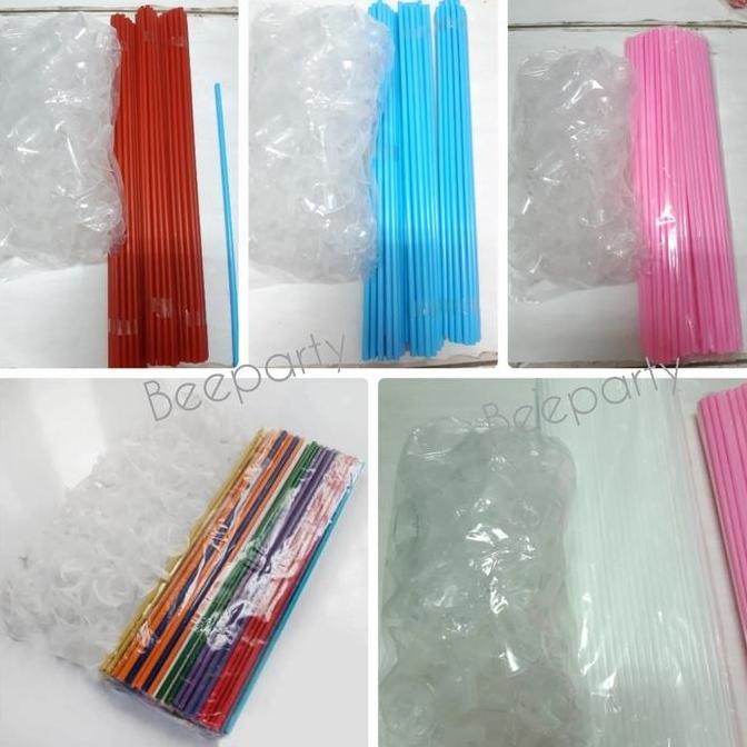 Open DS] Stik balon isi 20 / Gagang Balon / Tiang balon