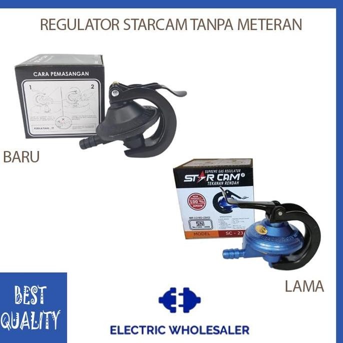 REGULATOR GAS STARCAM SC-23 S TANPA METERAN