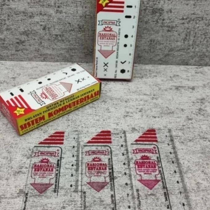 

Incipna Penggaris Ujian Ebtanas Uas Uan Pensil 2B Komputer Isi 50 Pcs