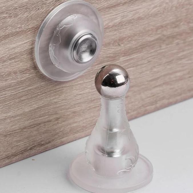 Door Stopper Penahanan Mute Magnet Pintu Magnet Penahan Pintu Pengganjal Pintu Rumah