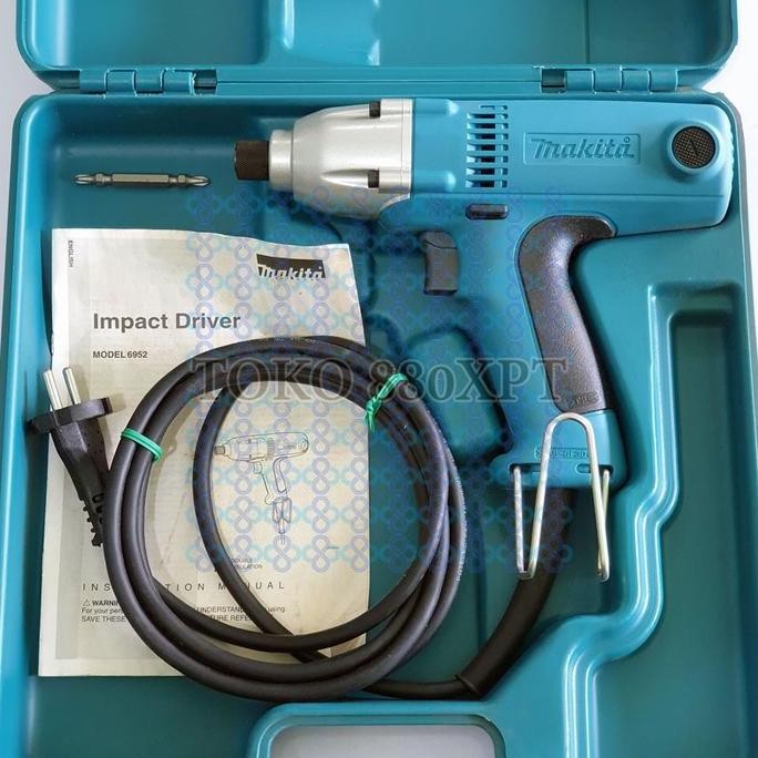 ~@~@~@~@] Mesin Bor Obeng Listrik Impact Driver Makita 6952 Japan