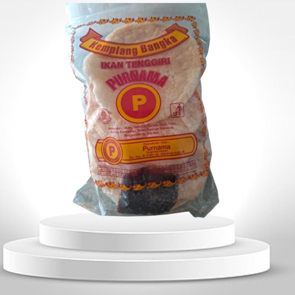 

Kerupuk Kemplang Purnama Bangka Isi 5 Pcs