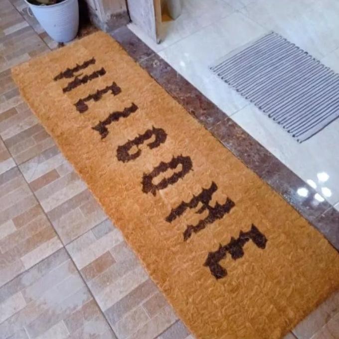 Keset Sabut Kelapa Keset Ijuk Keset Sabut Welcome Keset Sabut Besar Ke