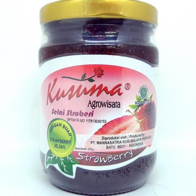 

;&;&;&;&] KUSUMA SELAI STROBERY 275gr | KUSUMA AGROWISATA
