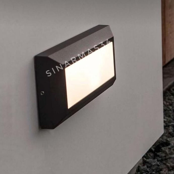 ,,,,,,,] Lampu Dinding Outdoor 4825A 7watt Exterior Wall Lamp CarPort Garasi
