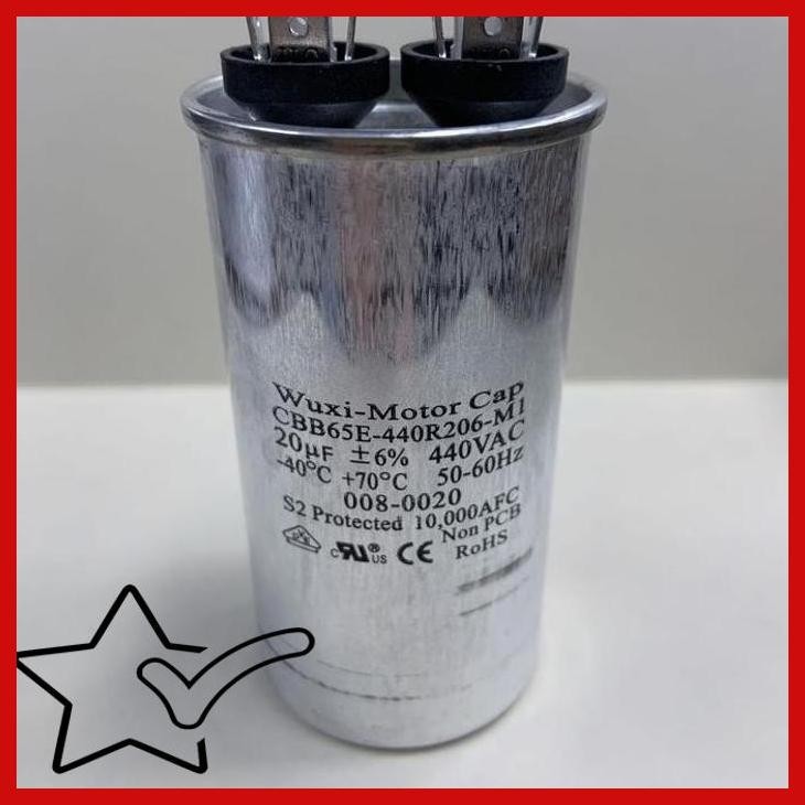 [TKR] KAPASITOR AC / KAPASITOR AC ALUMUNIUM KAPASITOR AC 1 PK CAPASITOR AC SPAREPART AC