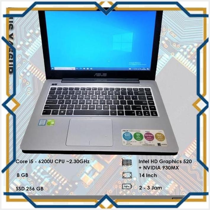 [ART] ASUS X456UR - CORE I5 - GEN 6 TH - SSD 256 GB