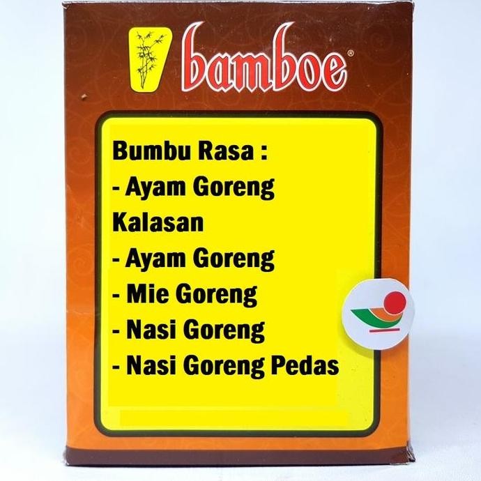 

$$$$] BAMBOE BUMBU FRIED DISHES pck | AYAM GORENG KALASAN MIE NASI PEDAS