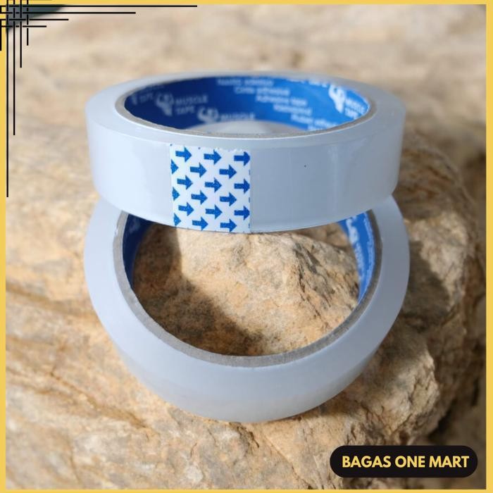 

ISOLASI SELOTIP LAKBAN KECIL SEDANG BENING TRANSPARAN TRANSPARANT ATK KANTOR 1 1/2" 1/2 INCI INCH 72 YARD LEBAR 12 & 25 MM 12MM 24MM 12 24 MM PANJANG MUSCLE TAPE 45 MICRON LENGKET 65M 65 METER BEST PRODUCT