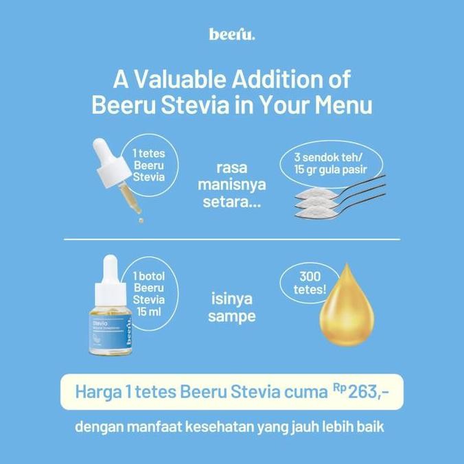 

JH8 Beeru Stevia Natural Sweetener - 15ml