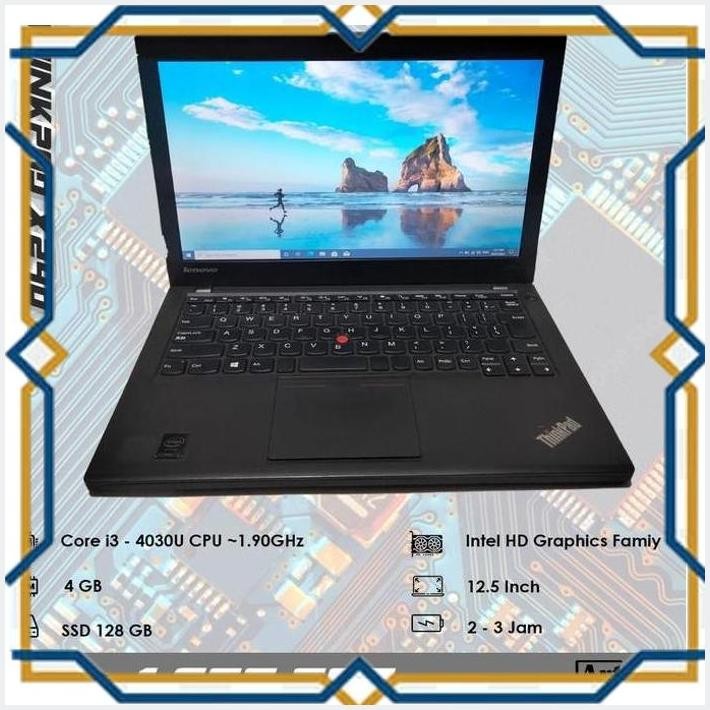 [ART] LENOVO THINKPAD X240 - CORE I3 - RAM 4 GB - SUDAH SSD