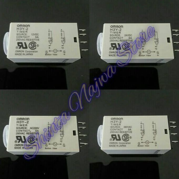 |Expert| Omron H3Y-2 Delay Timer Relay 220V
