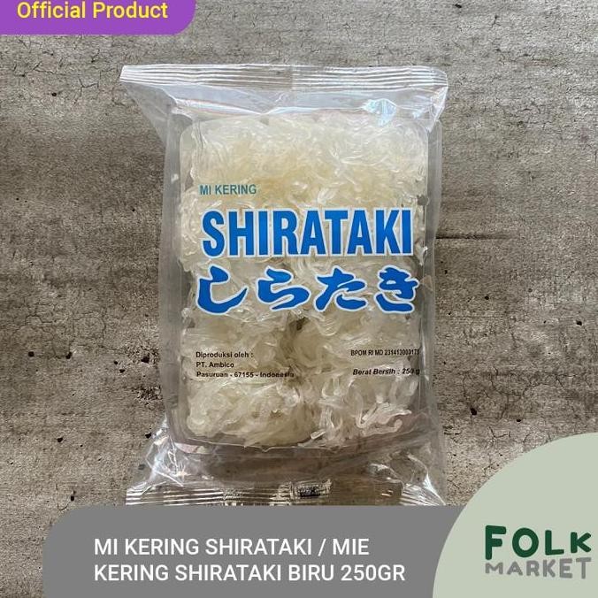 

(Expert) Mie Kering Shirataki / Dry Blue Shirataki 250Gr