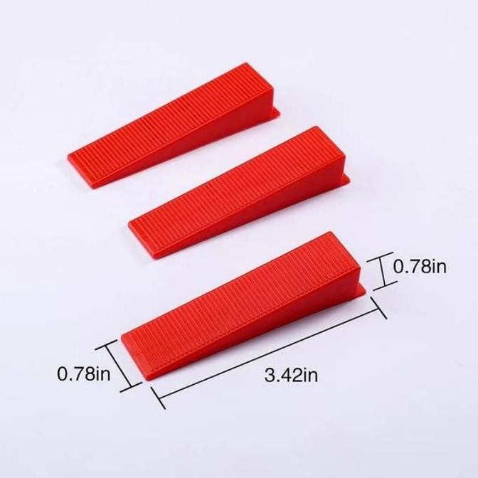 Isi 100 Alat Perata Nat Keramik Klem Keramik Pasang Keramik Pengatur Nat Keramik