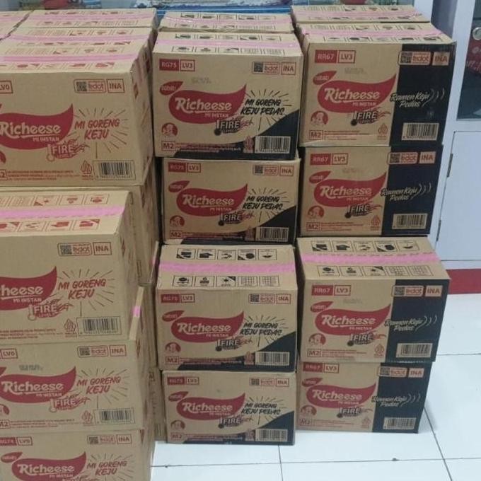 

(Expert) Mie Richeese Mie Goreng Keju Level 3 / Karton / 20 pcs / 40 pcs