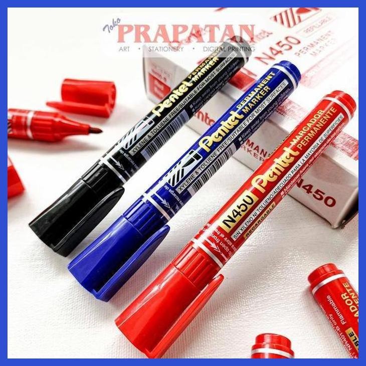 

( SEKOLAH / LUKIS ) DISCOUNT PENTEL PERMANENT MARKER N450 | SPIDOL PERMANEN (SENI / MENGGAMBAR / ART / KERAJINAN ) PRIVASI AMAN