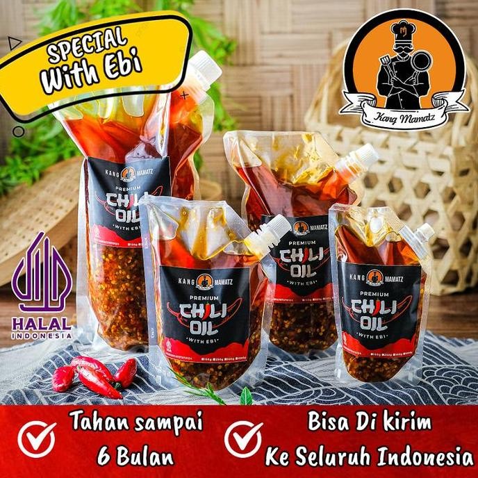 

JH8 Chili Oil Halal MUI 250 gr/Minyak Cabai Halal Mui