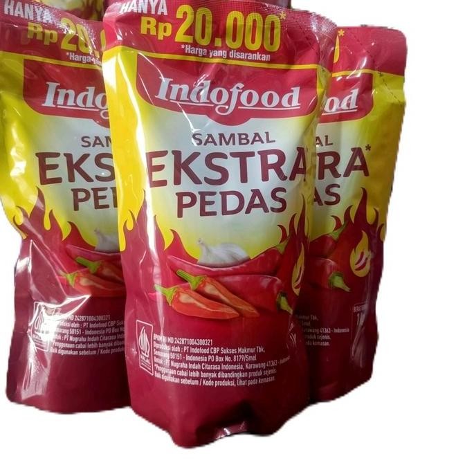 

JH8 Sambal extra pedas indofood 1kg