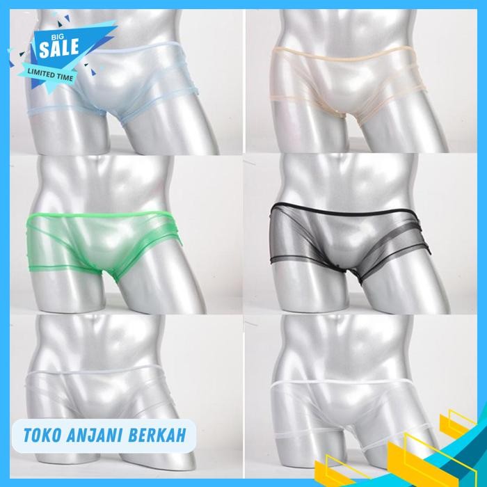 BOXER CELANA DALAM SEKSI PRIA TRANSPARAN MEN UNDERWEAR C / BOXER CELANA DALAM SEKSI PRIA TRANSPARAN 