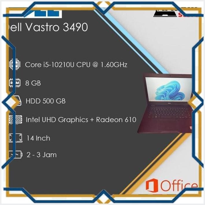 [ART] DELL VOSTRO 3490 | CORE I5 | GEN10